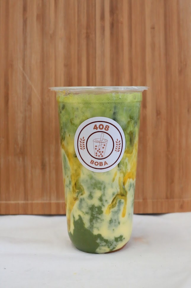 Mango Matcha Latte